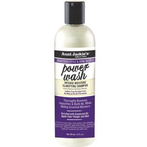 Aunt Jackie's Grapeseed Power Wash Intense Moisture Clarifying Shampoo 355ml