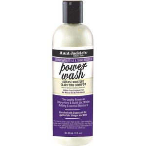 Shampoo Aunt Jackie's Curls & Coils Grapeseed Power Wash (355 ml)