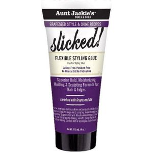 Styling Cream Aunt Jackie's Curls & Coils Grapeseed Slicked! Felxible Styling (114 g)