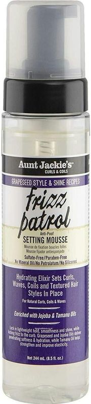 Aunt Jackie's Grapeseed Frizz Patrol Settign Mousse
