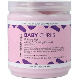 Aunt Jackie's Kids Baby Curls Curling & Twisting Custard 426gr