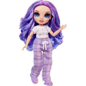 Rainbow High Junior High Pyjamaparty - 23 cm - Violet (paars) - Modepop