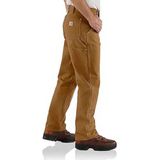 Carhartt Duck Double Front Loose Fit Broek Bruin 30