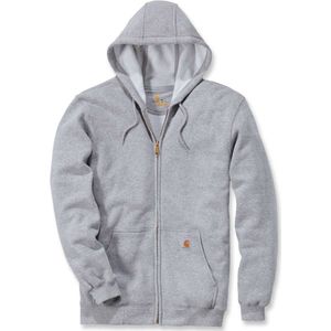Carhartt Sweatshirt Midweight Hooded Zip Front Sweatshirt Heather Grey