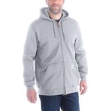 Carhartt K122 Midweight Zip Front Hooded Sweatshirt Original Fit Heather Grey