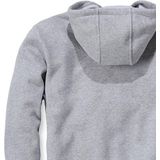 Carhartt K122 Midweight Zip Front Hooded Sweatshirt Original Fit Heather Grey