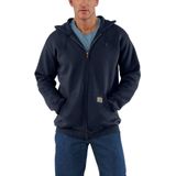 Carhartt Midweight Zip Hooded Sweatshirt New Navy Heren Size