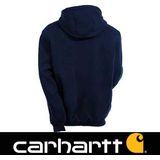 Carhartt Midweight Zip Hooded Sweatshirt New Navy Heren Size