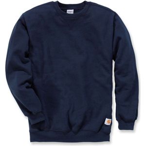 Carhartt K124 Midweight Crewneck Sweatshirt - Original Fit - Navy - L (valt als maat XL)