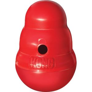 Kong Snack Dispenser Wobbler - Speelgoed Hond - maat L - 19 cm - Rood