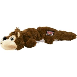 KONG - Scrunch Knots - Hondenspeelgoed - Eekhoorn - Pluche - 23 cm