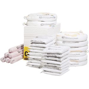 PIG Navulverpakking voor kit voor noodgevallen, groot, uitvoering olie, absorbeert 250,8 l