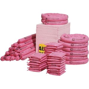 PIG Navulverpakking voor kit voor noodgevallen, groot, uitvoering chemicaliën, absorbeert 263,5 l