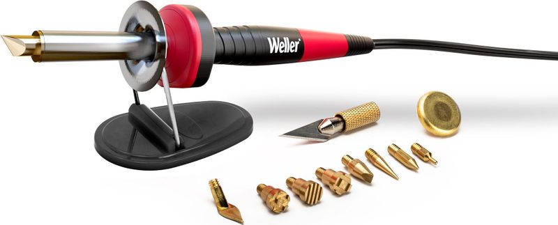 Weller WLIWBK2523C - Houtbrander Pyrografie Set - 25W - 230V - 430°C - 15-delige set