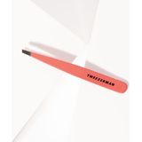 Tweezerman Slant pincet - Geranium - 1 stuk