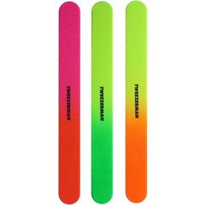 Tweezerman - Neon Filemates - Nagelvijlen - 3 Stuks - Met Doosje