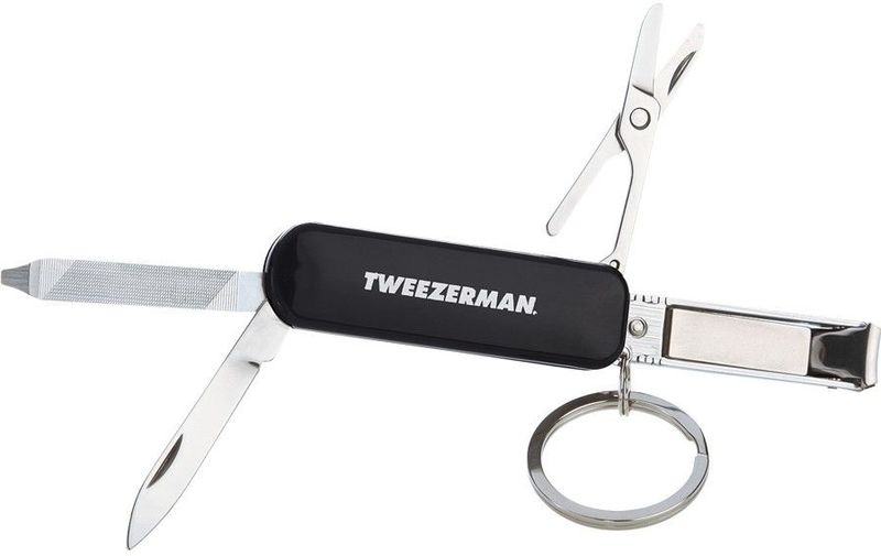 Tweezerman - G.E.A.R - Multitool - Zwart - 4-in-1