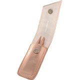 Tweezerman Petite Rosé Gold Set - Inclusief etui - Epileer pincet - Point pincet - Cadeau set - Wenkbrauwen epileren