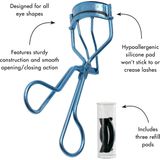 Tweezerman - Bell Bottom Blue - Wimperkruller - Metallic Blauw