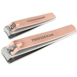 Tweezerman - Combo Clipper Set - Nagelknippers - Rose Gold - Roestvrij Staal
