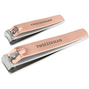 Tweezerman - Combo Clipper Set - Nagelknippers - Rose Gold - Roestvrij Staal