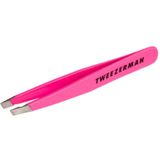 Tweezerman Mini Slant Tweezer Neon Pink Pincetten 1 stuk