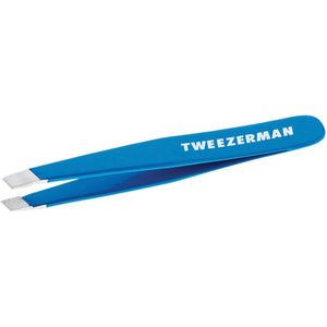 Tweezerman Mini Slant Tweezer - Blue Bahama