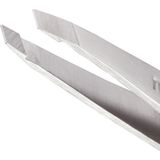 Tweezerman - Mini Slant Tweezer - Klassiek RVS - Pincet