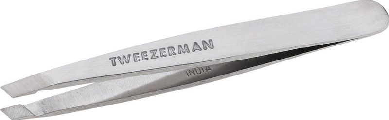Tweezerman - Mini Slant Tweezer - Klassiek RVS - Pincet