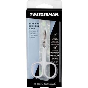 Tweezerman Baby Nail Scissors With File 2 st
