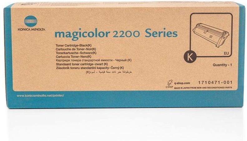 Konica Minolta Toner - 4145403 - zwart - 6000 Afdrukken