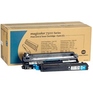 Konica Minolta 4333713 / 1710532-004 drum + toner cyaan (origineel)