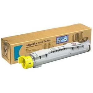 Konica Minolta - 1710550-002 Toner - Geel - Origineel - Geschikt voor Magicolor 3300