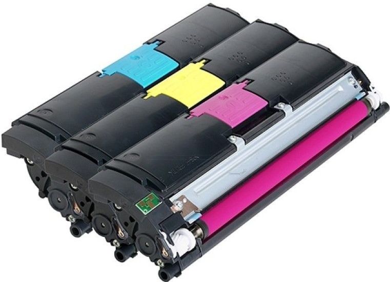 Konica Minolta - A00W012 Toner Value Kit - Cyaan, Magenta, Geel - Origineel