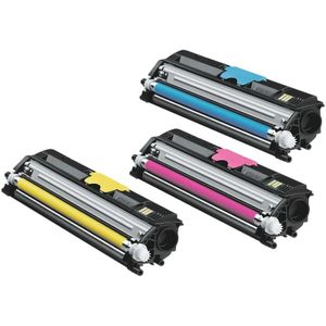 Konica Minolta - Toner Kit - Cyaan/Magenta/Geel - 2.5k - Voor MagiColor 16xx