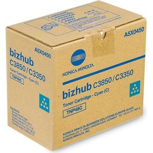 Konica Minolta - TNP-48C - Toner - Cyan - Origineel - 10000 pagina's
