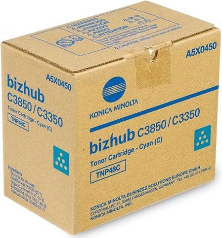Konica Minolta - TNP-48C - Toner - Cyan - Origineel - 10000 pagina's