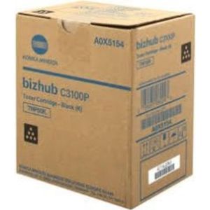 Konica Minolta - Bizhub C3100P - Tonercartridge - Zwart - 5000 Pagina's
