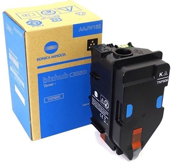 Konica Minolta - TNP80K - Toner - Zwart - Origineel - Tonercartridge