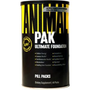 Universal Nutrition Animal Pak - Multivitaminen - 44 Zakjes