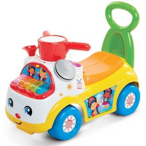 Fisher-Price - Little People - Loopauto - Groen - Met Muziek en Opbergruimte