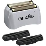 Andis - ProFoil Lithium - Rasoir - Grijs - Vervangingsset met Titanium Scheerblad en Binnenmes