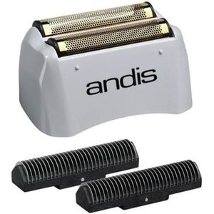Andis - ProFoil Lithium - Rasoir - Grijs - Vervangingsset met Titanium Scheerblad en Binnenmes