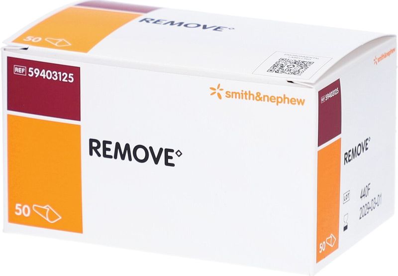 Smith & Nephew Remove Kleeflaag Tissues - 50 Stuks