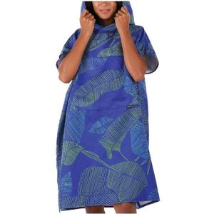 Pack Towl - Poncho - Botanical - Sneldrogend - Vaste Capuchon