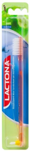 Lactona - Orthodontic Borstel Soft 3 Row - Tandenborstel