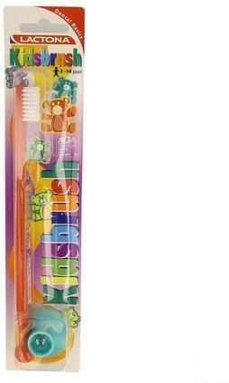 Lactona - Tandenborstel - Voor Kinderen 3-14 Jaar - Met Saugnap