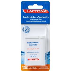 Lactona Tandenstoker - Mintsmaak - 100 stuks