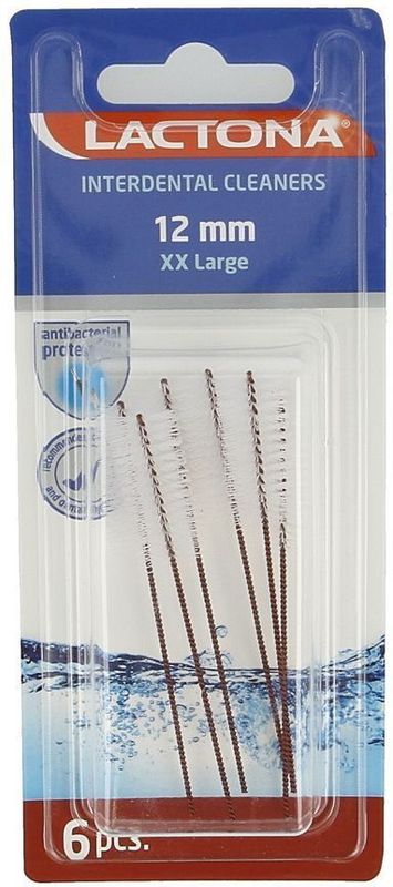 Lactona - Interdental Clean - Tandenborstel - 12 mm - XXL - 6 Stuks