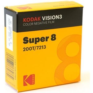 Kodak S8 Vision3 200T - Super8 - Kleur Negatief Film - 15m